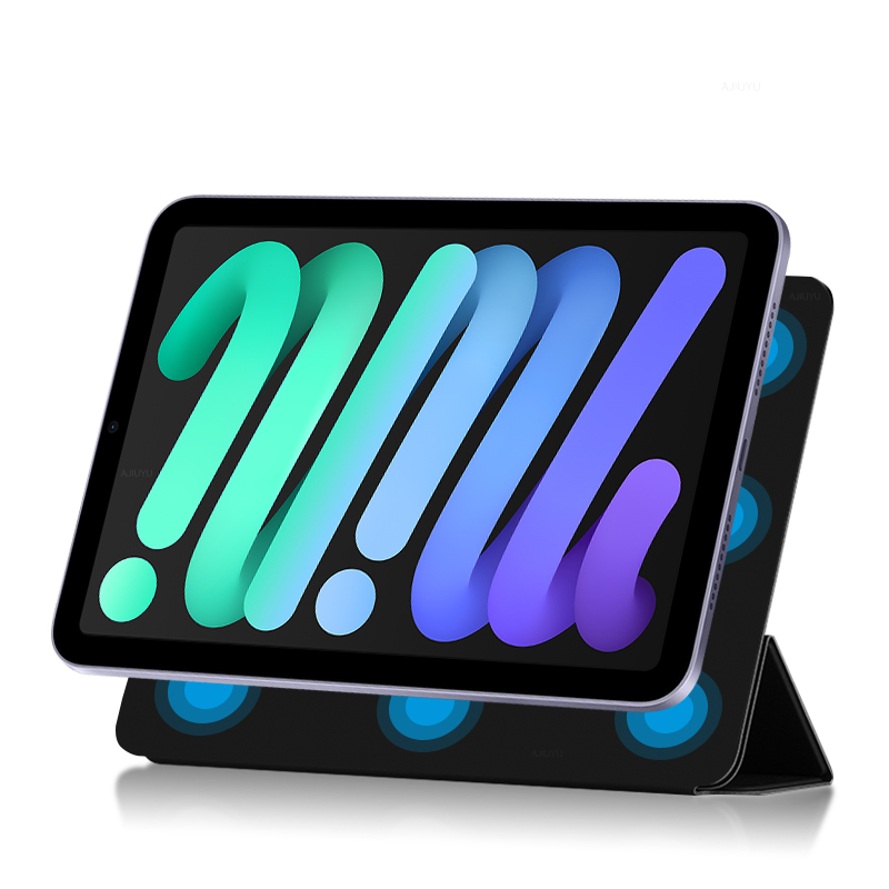AJIUYU 适用于iPad mini6保护套智能双面夹2021苹果平板电脑8.3英寸磁吸皮套保护壳第六代迷你6套 - 图1