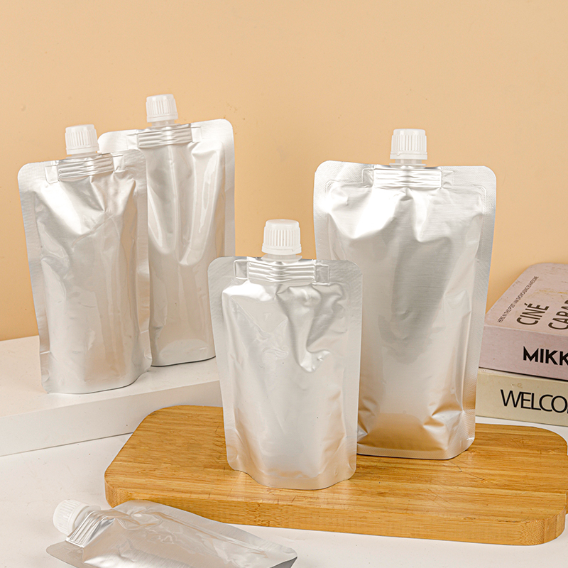 铝箔吸嘴袋食品级液体分装袋外卖打包汤袋商用豆浆袋酱料包装袋子-图0