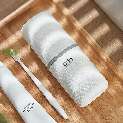 bdo旅行洗漱套装牙刷盒便携式收纳用品简约刷牙杯塑料漱口杯子 - 图0