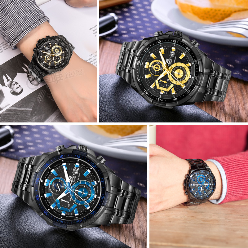 男表防水钢带酷黑石英腕表 539BK 男表防水钢带酷黑石英腕表 casio 卡西欧手表男士 正品 男表防水钢带酷黑石英腕表 539BK 男表防水钢带酷黑石英腕表 casio 卡西欧手表男士 正品