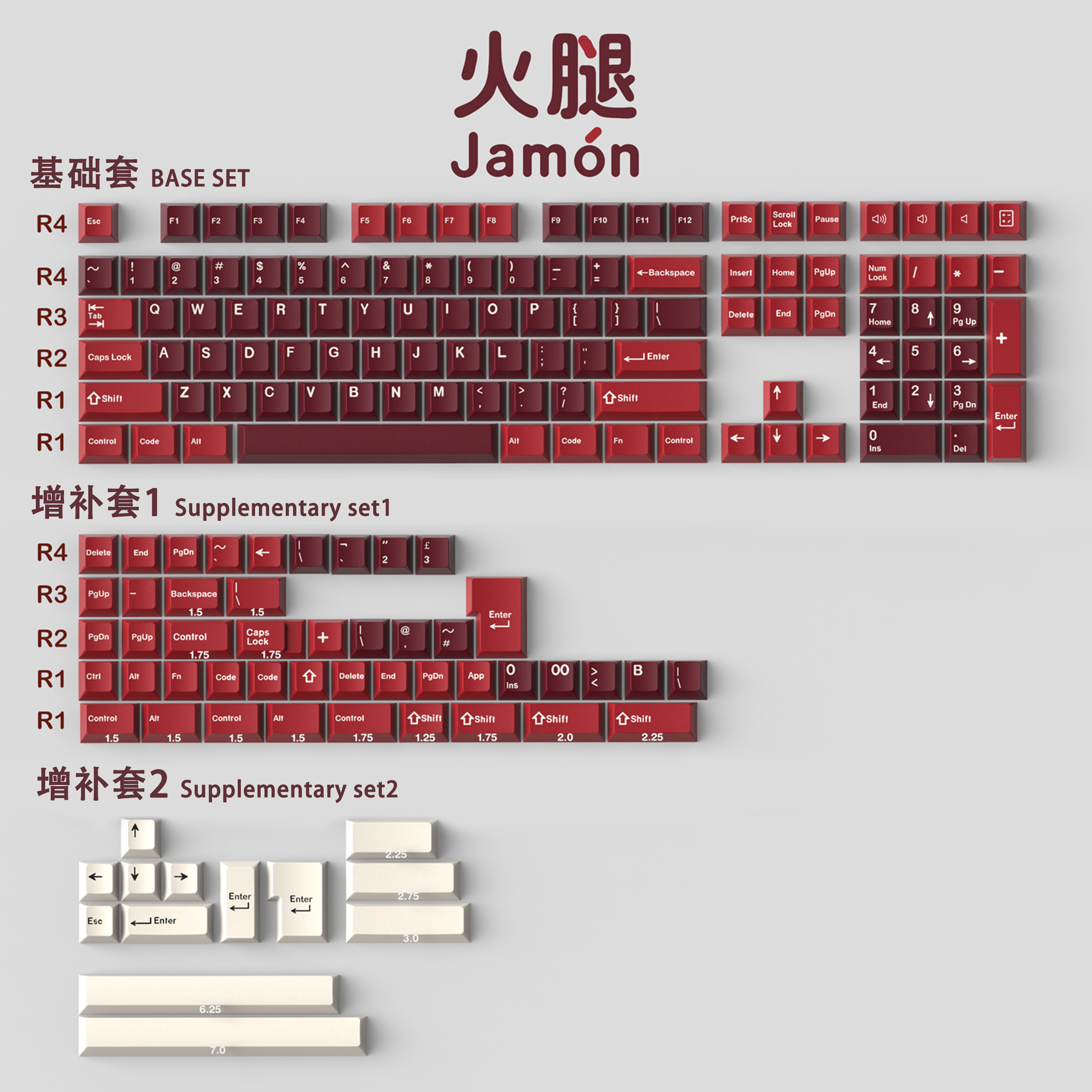 GANSS二色成型键帽Olivia红武士黑莲北极圈鹦鹉螺DMG马尔斯绿Taro-图2