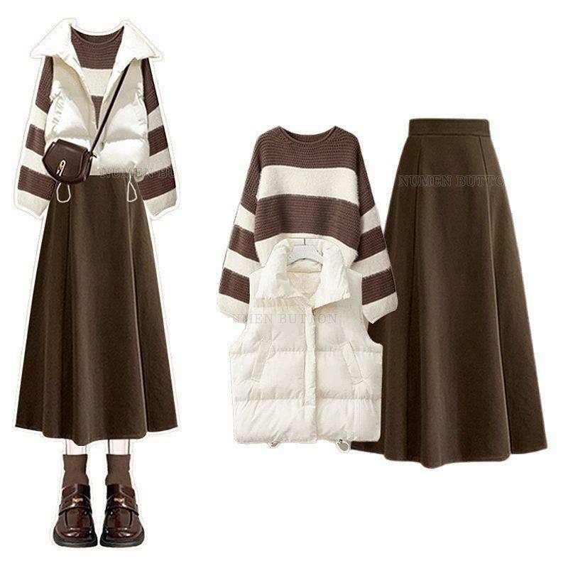 穿一整套新款感氛围两件套休闲裤女棉服2025感冬季时尚搭百搭韩系,淘宝优惠券,粉丝福利购,淘宝优惠卷