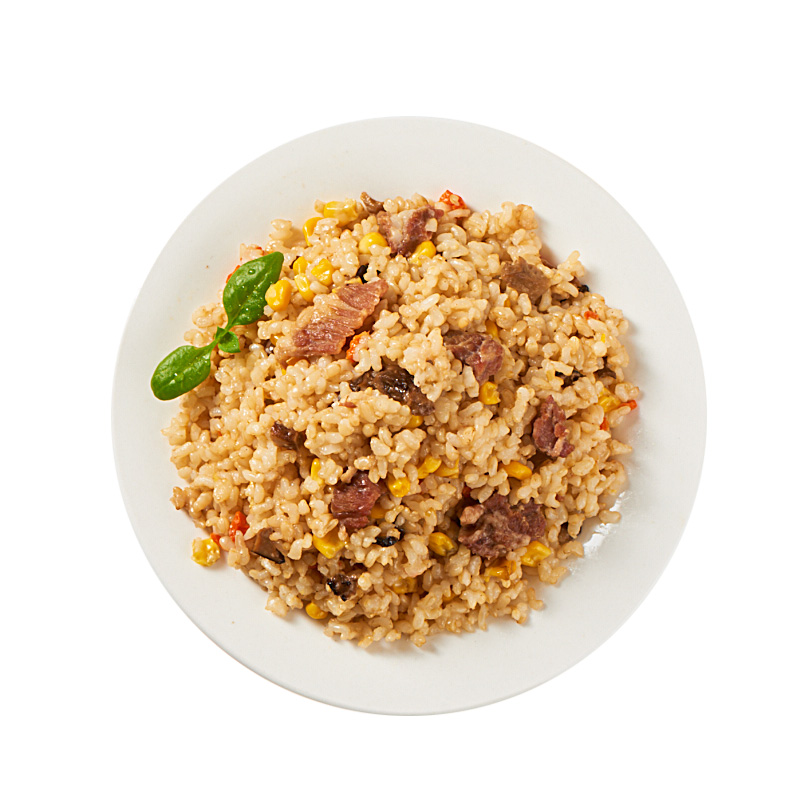 代餐饱腹糙米饭即食健身速食低脂卡热量自早晚餐脂主食品5袋组合