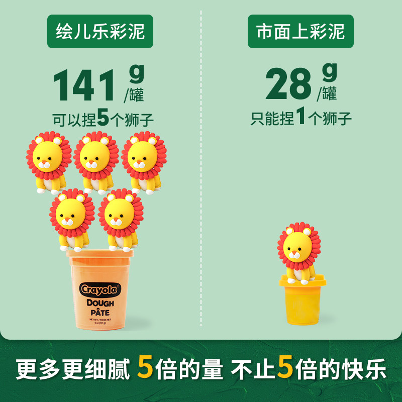 绘儿乐超轻粘土安全无毒手工橡皮泥 绘儿乐星萌粘土/超轻粘土