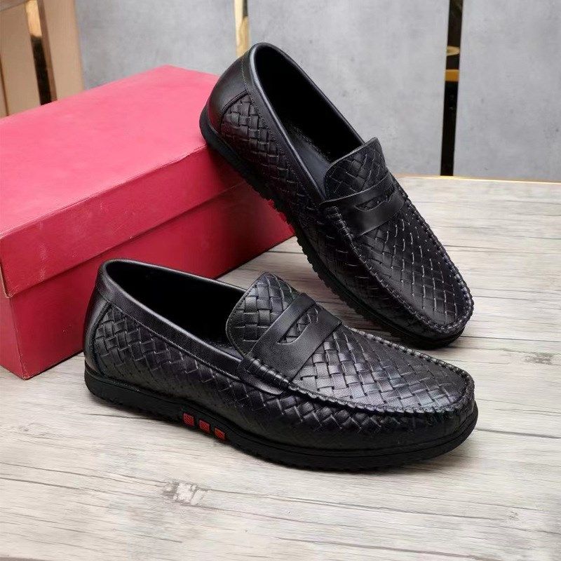 2022新款春季皮面软底休闲鞋子 低帮皮鞋潮男豆豆鞋百搭单鞋,淘宝优惠券,粉丝福利购,淘宝优惠卷