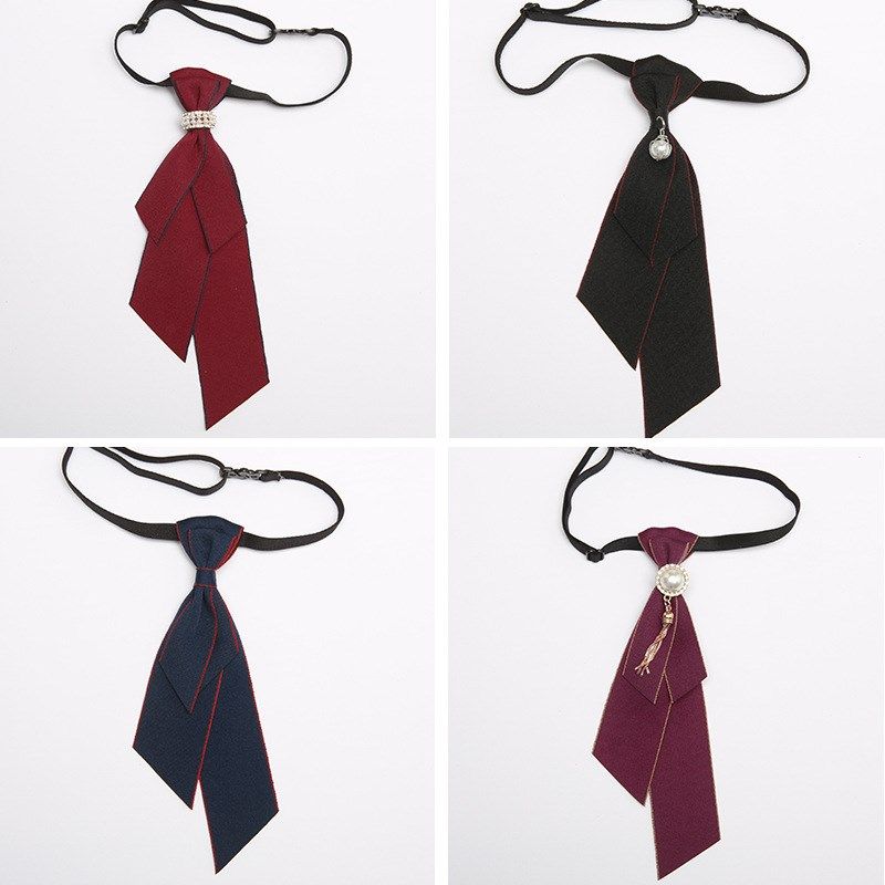 黑色领结男女银行免打领带白色衬衫领花配饰新款上衣学士服蝴蝶结,淘宝优惠券,粉丝福利购,淘宝优惠卷