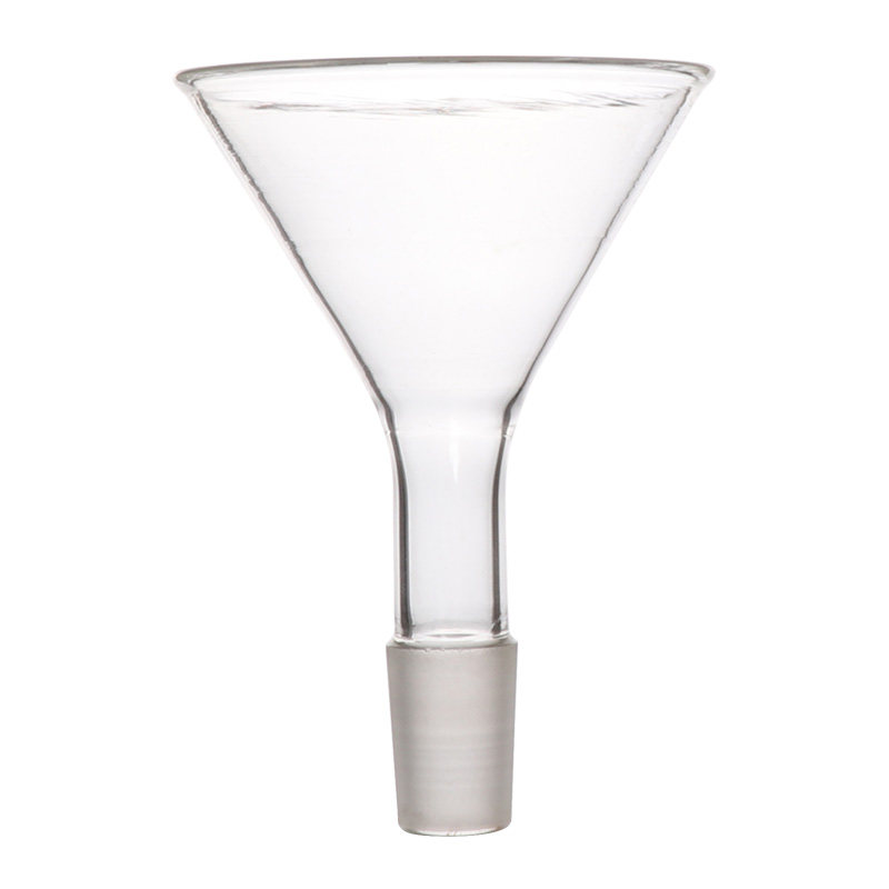 玻璃加料漏斗加液进料75/90/100mm直径19/24#标口磨口直径燕窝量装实验用玻璃化玻器皿,淘宝优惠券,粉丝福利购,淘宝优惠卷