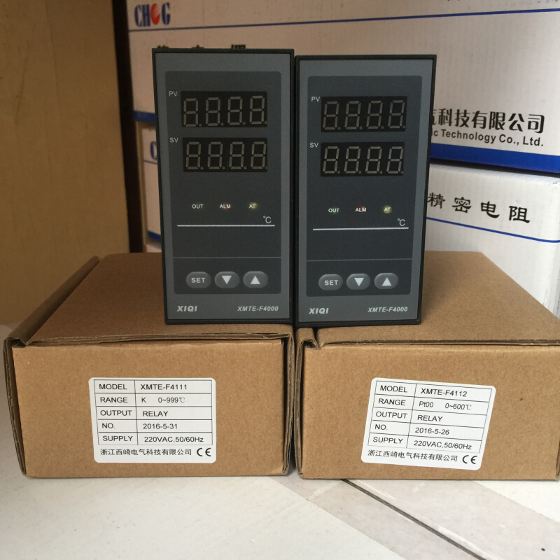 西崎XMTE-F4111 XMTE-F4112智能温控仪 继电器PID控制器XMTE-4000 - 图0