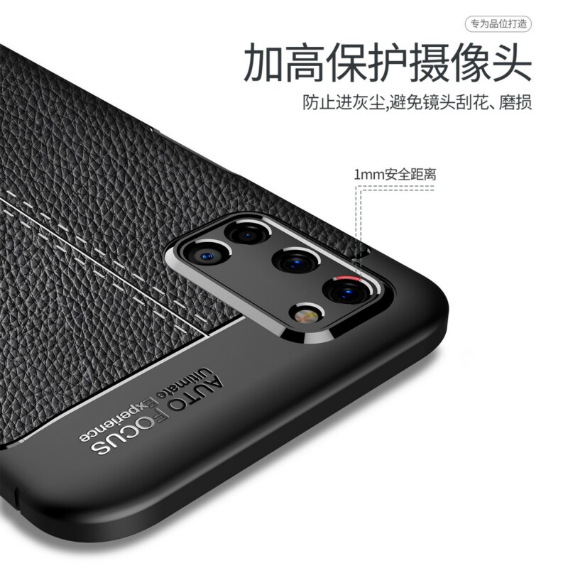 OPPOA92手机壳OPPO A92保护套硅胶软壳防摔opopa92皮纹磨砂手机套全包0pp0新款简约商务opo散热防滑外壳男女 - 图3