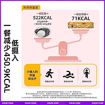 高蛋白低脂燕麦能量棒 代餐饱腹零食[17元优惠券]-寻折猪