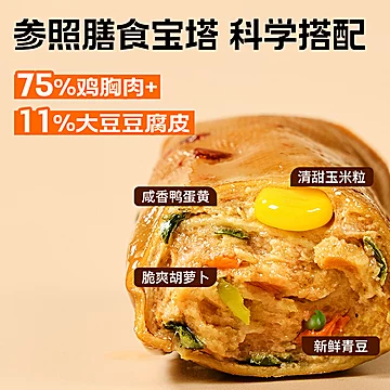 暴肌独角兽豆皮鸡胸肉卷10袋[30元优惠券]-寻折猪