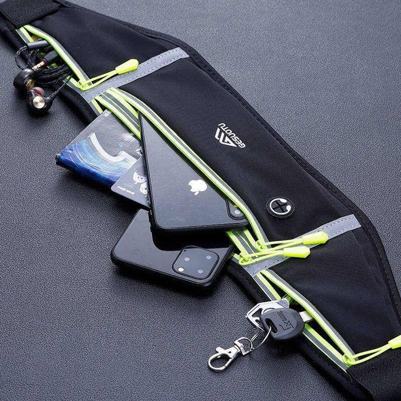 单拉链款式运动腰包跑步手机包袋男女贴身户外装备防水隐形超薄迷,淘宝优惠券,粉丝福利购,淘宝优惠卷