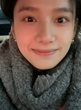 张婧仪同款灰色围巾冬