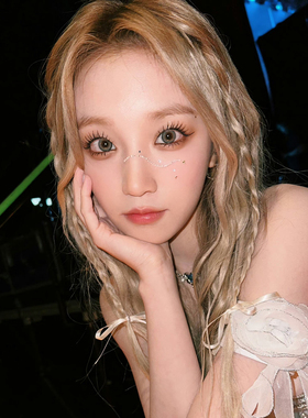 宋雨琦同款蓝色爱心项链