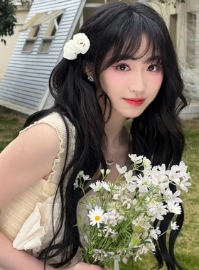 杨肸子同款花朵发夹甜美