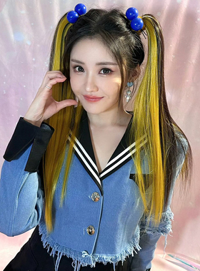 王艺瑾同款发饰cos飞天小女警