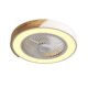 Living room electric fan light living room bedroom fan light ultra-thin