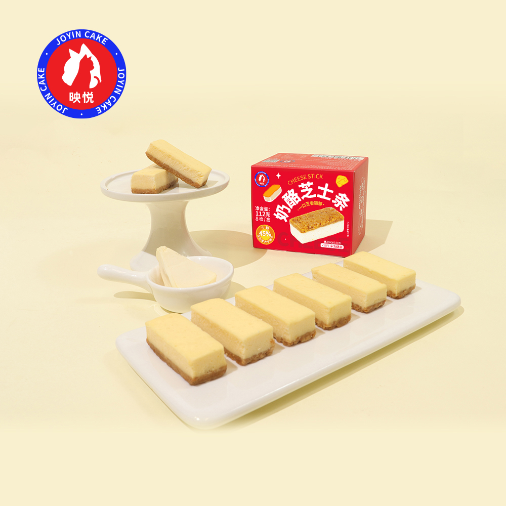 映悦奶酪芝士条8枚 112g解馋甜品牛乳即食零食儿童半熟乳酪蛋糕,淘宝优惠券,粉丝福利购,淘宝优惠卷