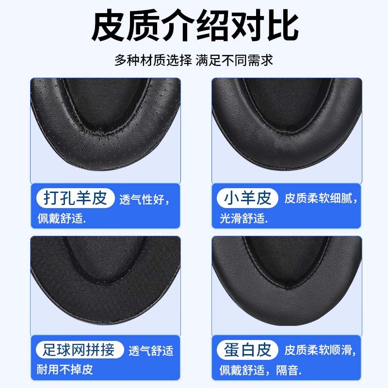 适用HIFIMAN海菲曼EDITION X XS耳套ARYA耳罩HE1000 SE耳机罩ANANDA BT耳机套头戴记忆海绵套保护套耳垫配件