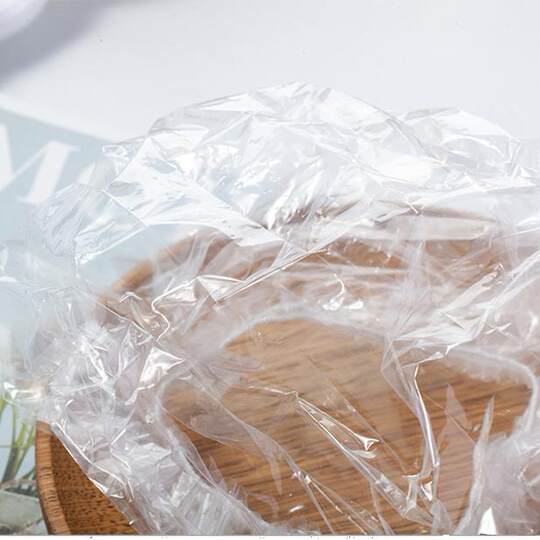 Extra thick disposable shower cap with large hood waterproof