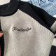 Boy sweater knitted cardigan spring and autumn clothes fashionable jacket