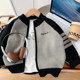 Boy sweater knitted cardigan spring and autumn clothes fashionable jacket