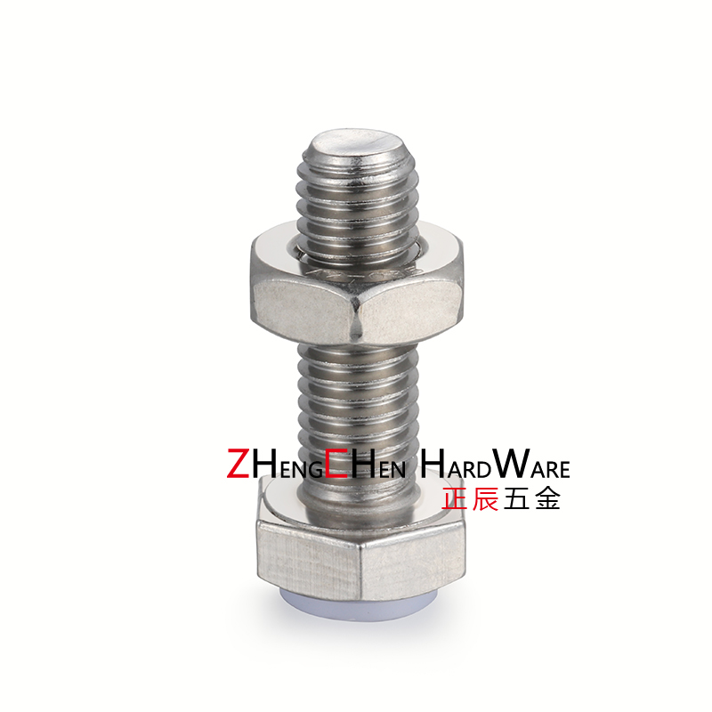 TDB76不锈钢聚缩醛止动螺栓外六角型止动螺栓PSST12-30/40/50/60 - 图1