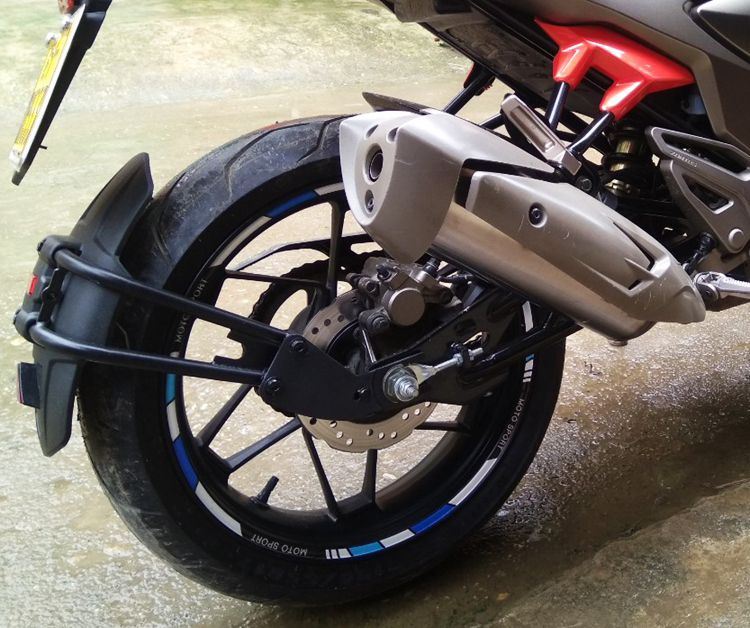 适用于升仕幽灵ZT250ZT310-X摩托车后挡泥板后挡水板后泥瓦改装 - 图0