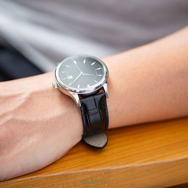 天王原装正品男女针扣头层牛皮表带 巨亨手表配件