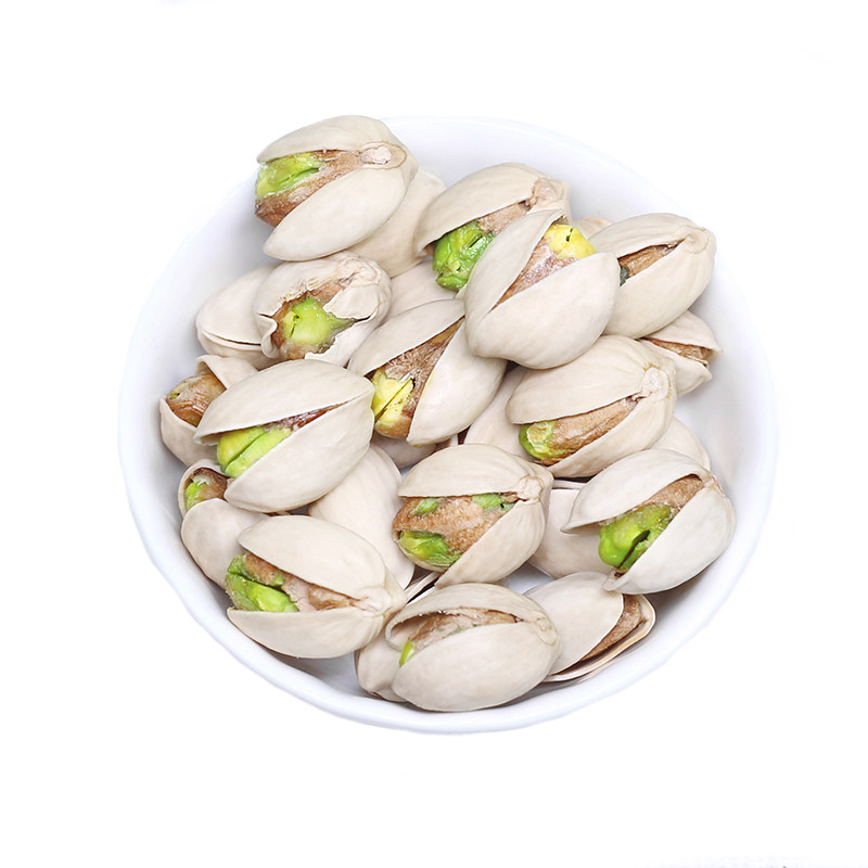 新货无漂白大颗粒500g净含量开心果 萌凯食品开心果