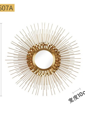 高档轻奢家c片挂件铁居叠型壁饰电镀拉丝防艺防潮样房铁锈金属i.