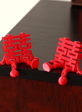 福字摆件新年装饰智能门锁装饰