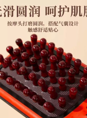 手持式敲打按摩锤新款紫色双面经络拍敲打肩颈全身通用养生保健锤