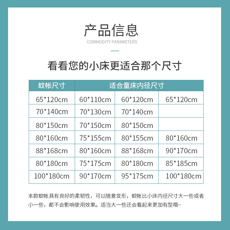 婴儿床蚊帐蒙古包全罩式通用儿童宝宝蚊帐可折叠免安装小床拼接床 - 图1