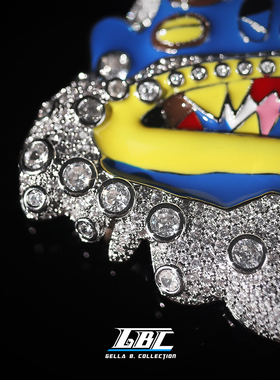 TS同款乌托邦吊坠美式嘻哈项链