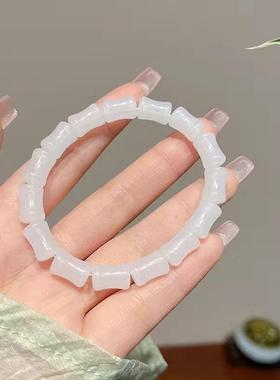 古风竹节手链夏季国风小清新情侣弹力学生盘玩手串送男女朋友闺蜜