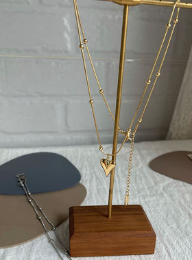 小众设计ins冷淡风钛钢金银色