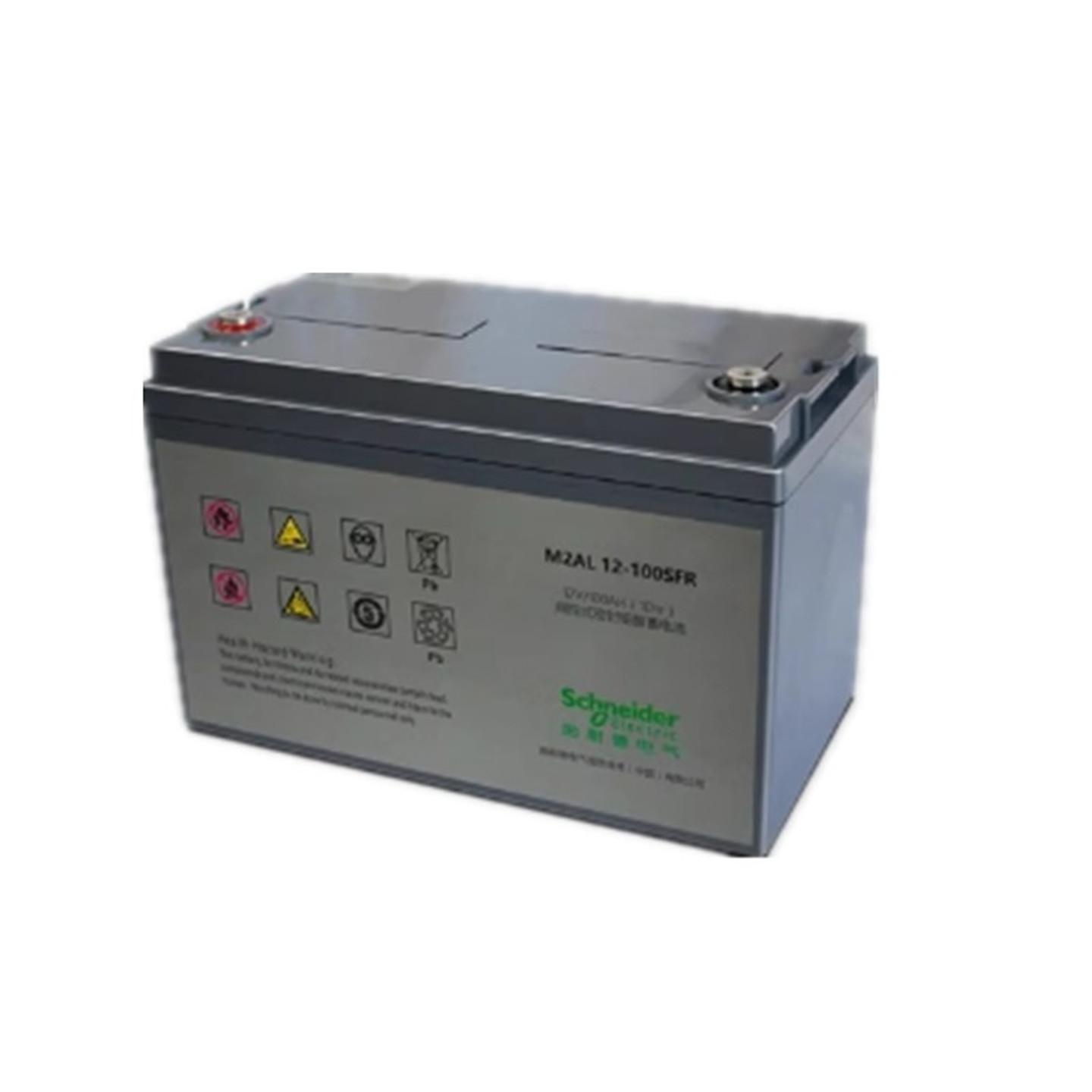 APC施耐德蓄电池M2AL 12-100SFR 12V100AH机房UPS通信基站EPS消防 - 图0