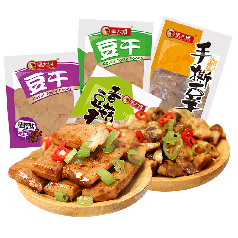 马大姐豆干香菇散装 金家铺子食品豆腐干