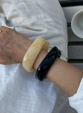 欧美跨境ins风不规则晕染亚克力