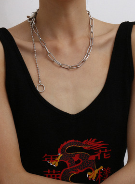 欧美跨境饰品嘻哈钥匙扣设计款项