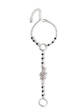 欧美跨境饰品时尚朋克蛇形甜酷连