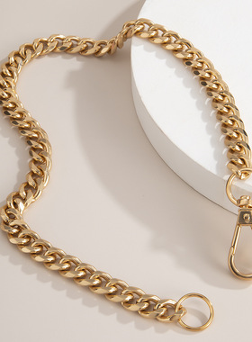 欧美跨境饰品朋克嘻哈几何粗链条