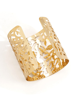 欧美跨境饰品个性不规则镂空花朵