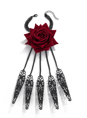 欧美跨境万圣节暗黑染血珍珠串珠