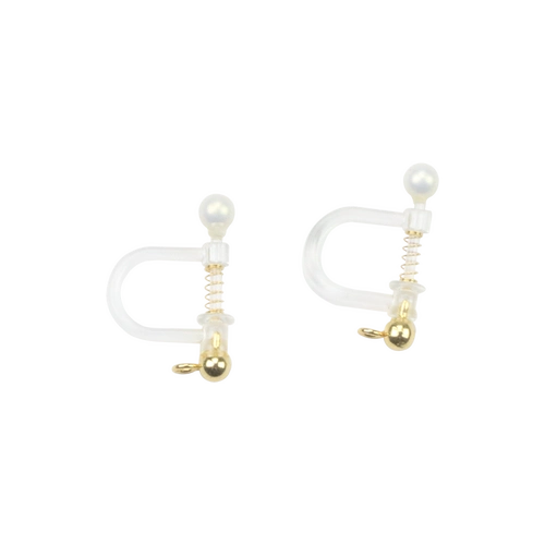 Пластиковые прозрачные невидимые клипсы, серьги, аксессуар ручной работы, аксессуары