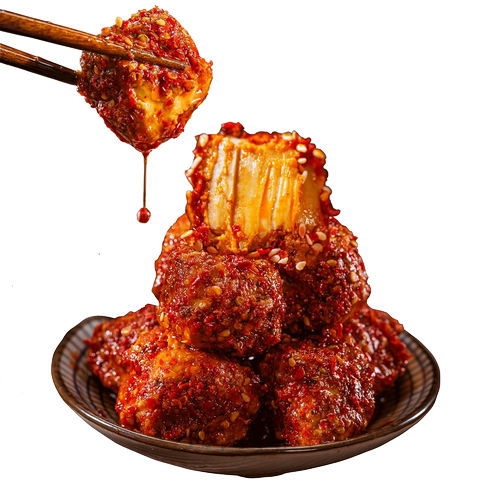 川味麻辣农家特产自制手工红油豆腐乳毛霉豆卤腐湖南香辣味下饭菜 - 图3