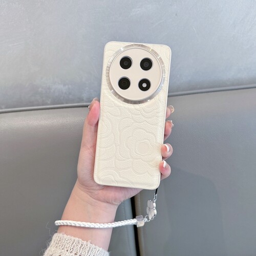 适用于华为畅享70pro手机壳新款女ctr一al20全包防摔hi畅亨p70por简约畅想七零pr0山茶花高级感享畅畅销ctral - 图1