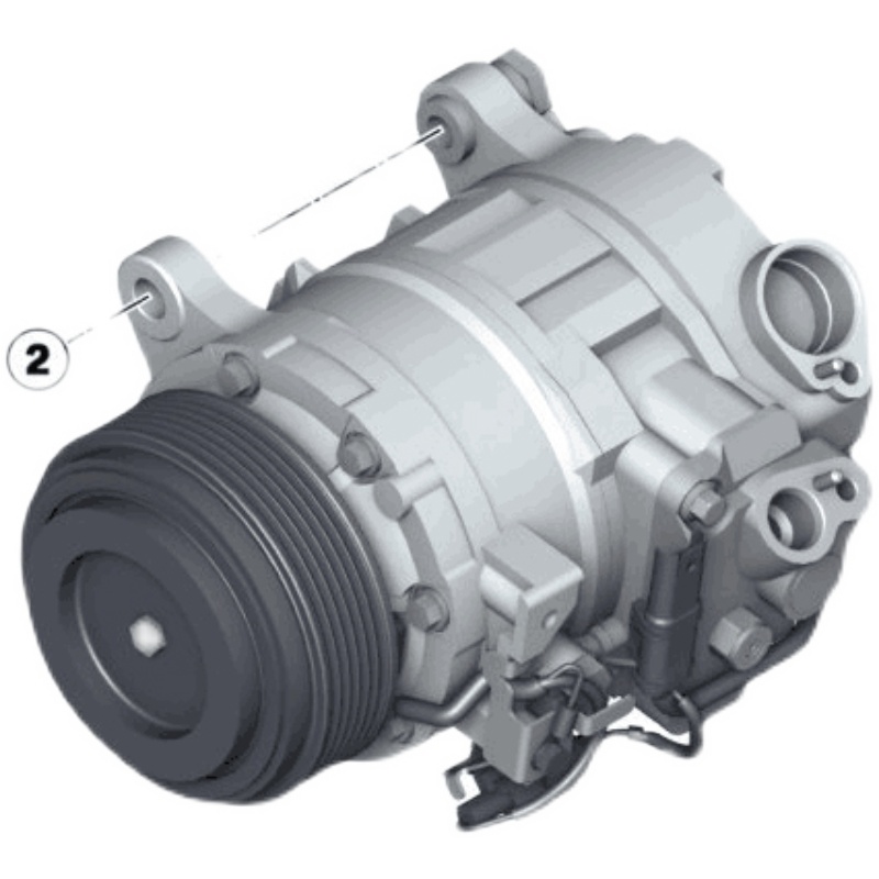 适用宝马X1 X3 X5 X6 520 523525 530320730 740空调压缩机冷气泵 - 图3