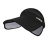 Summer retractable large brim sun hat for women outdoor travel cycling face-covering sun protection hat leisure sports empty top hat